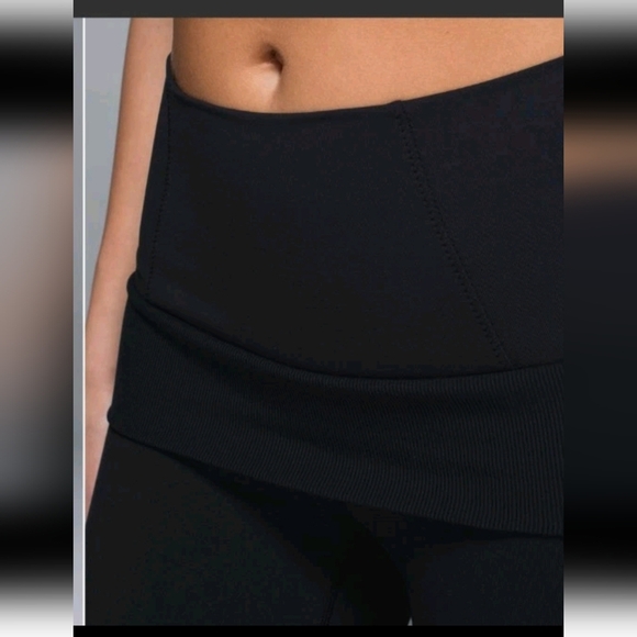 Lululemon Womens Black Straight-Up Athleisure Casual Full-On Luon Pant 6 - Picture 3 of 12